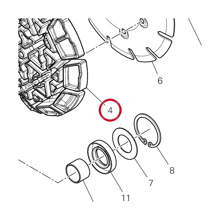 Panneau insonorisant — réf. 48611971A | Ducati Store