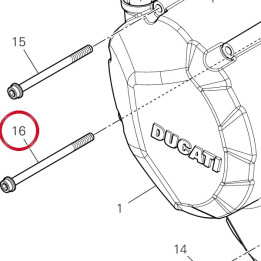 Vis tceif M6X90 10,9 — réf. 77140833C | Ducati Store
