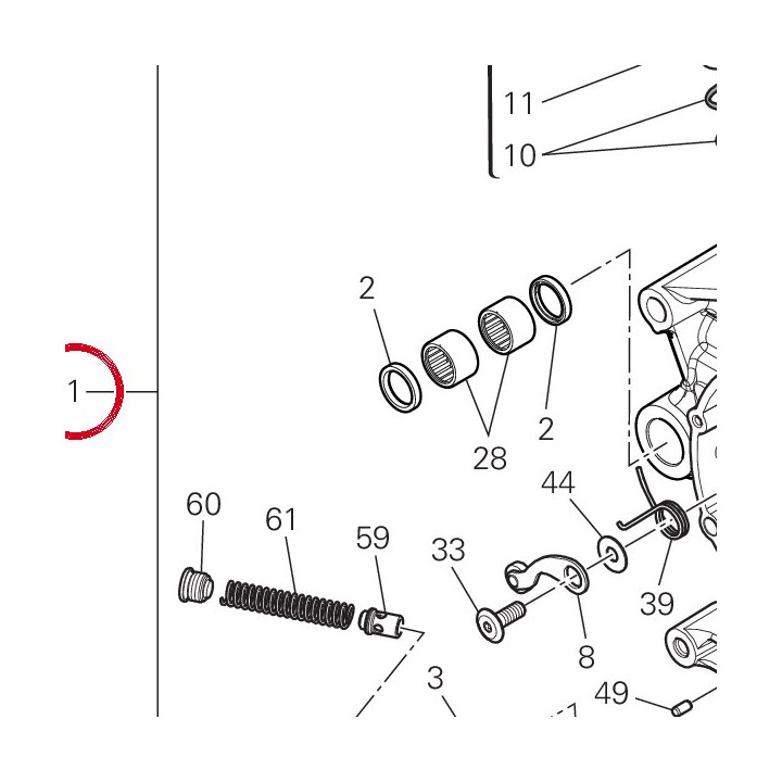 Paire Demi-Carters complets — réf. 225P0183B | Ducati Store