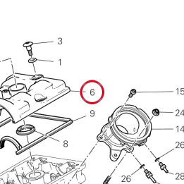 Couvercle soupapes — réf. 24712882D | Ducati Store