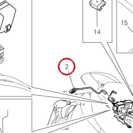 Faisceau arrière 500 h/g — réf. 5101D091C | Ducati Store