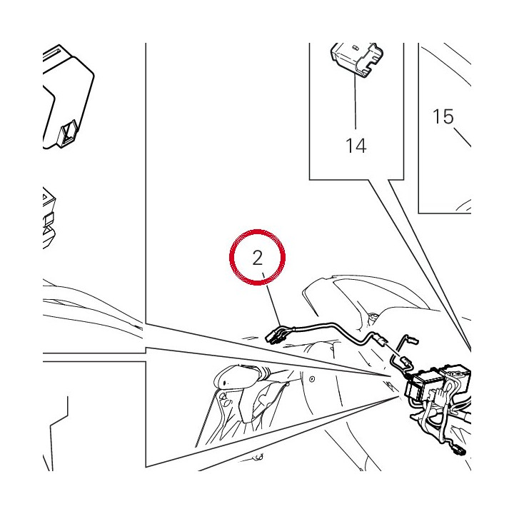Faisceau arrière 500 h/g — réf. 5101D091C | Ducati Store