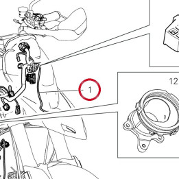 C╢blage principal 5101I121B — réf. 5101I121B | Ducati Store