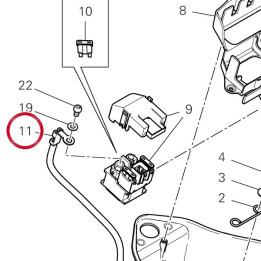 Cordon moteur démarrage — réf. 51410892C | Ducati Store