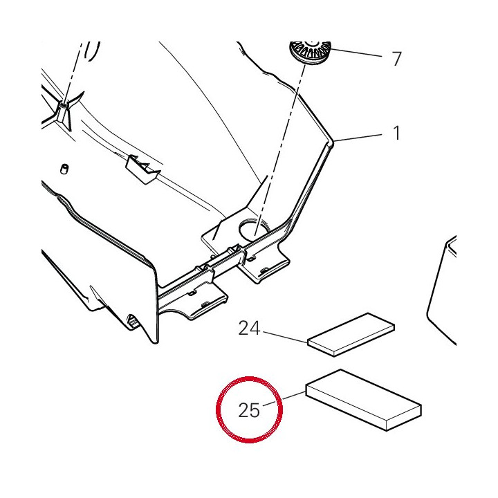 Tampon 35X100X16 86613001A — réf. 86613001A | Ducati Store