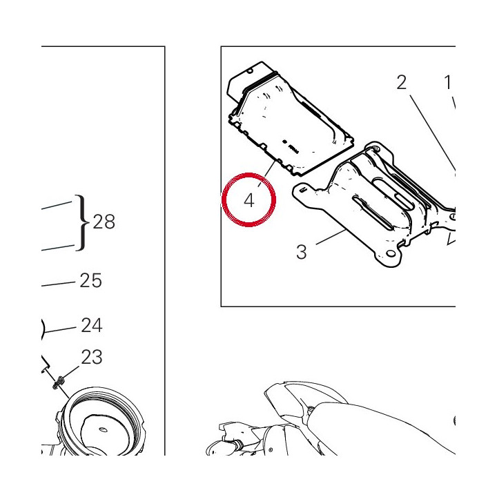 Centrale contrγle moteur — réf. 28643581A | Ducati Store