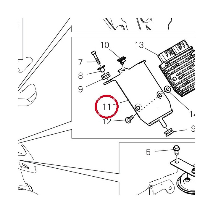 Support regulateur — réf. 8291H441A | Ducati Store