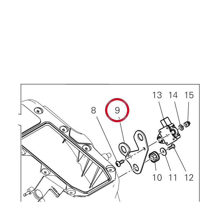 Equerre 8301G421BA — réf. 8301G421BA | Ducati Store