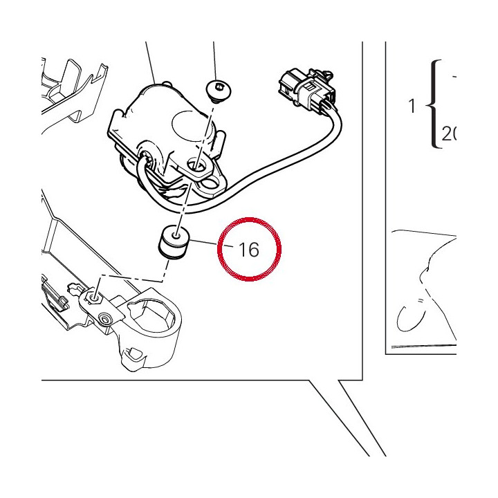 Silentbloc 70010311A — réf. 70010311A | Ducati Store