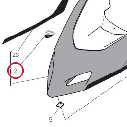 Decalcomanie Ducati Corse — réf. 43814531D | Ducati Store
