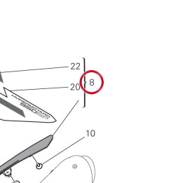 Panneau lateral droit — réf. 48019543AE | Ducati Store