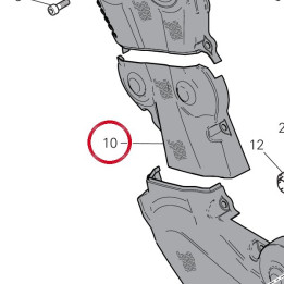 Couvercle extérieur — réf. 24511791A | Ducati Store