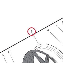 Jante roue av. 50122471AB — réf. 50122471AB | Ducati Store