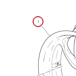 Jante roue ar. 50212201BB — réf. 50212201BB | Ducati Store