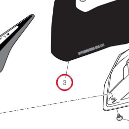 Capot avant supérieur — réf. 48019481AF | Ducati Store