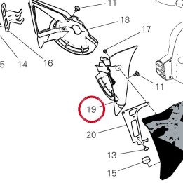 Ouie radiateur gauche — réf. 48411631A | Ducati Store