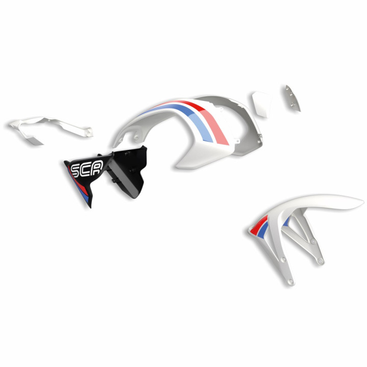 Carénages « Retro Stripe » — réf. 97181591AA | Ducati Store