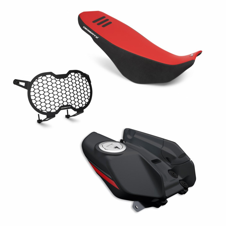 Paquet d’accessoires Rally — réf. 97981381AA | Ducati Store