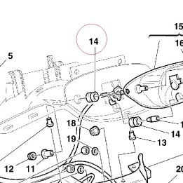 Vibration damper pad 000018048