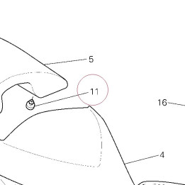 Rubber pad 000041039