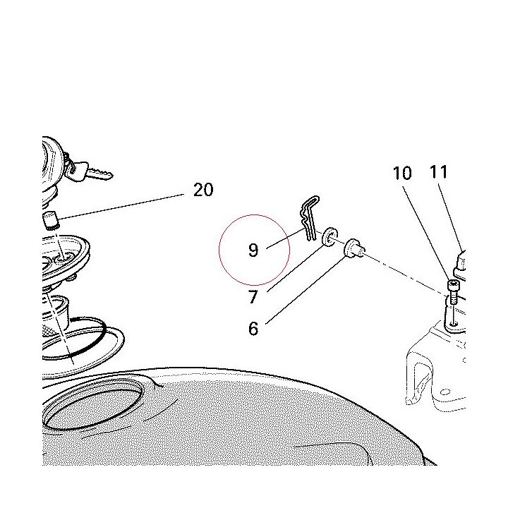 Cotter pin 000062705