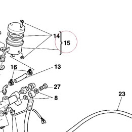 Reservoir, brake fluid 000066181