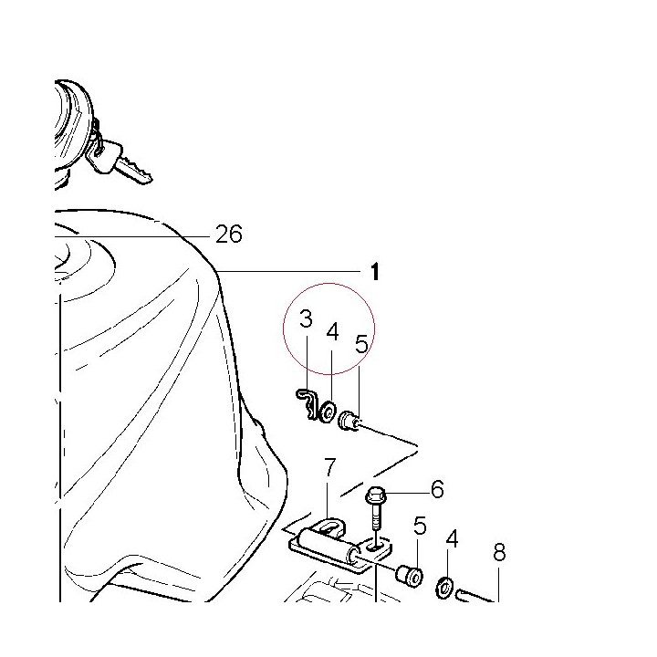 Washer, thrust 00C005893