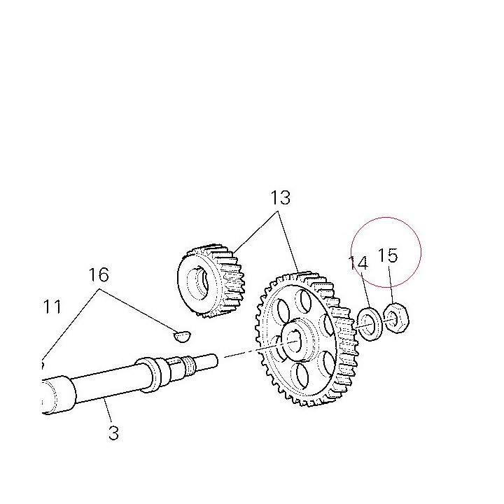Nut M14X1.00X7 012440060
