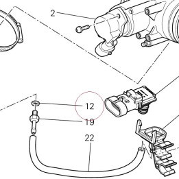 Aluminium gasket 025070223