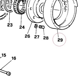 Ignition flywheel 037046470