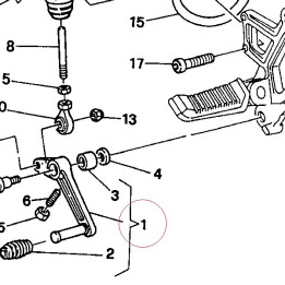 Pedal, brake 037069555