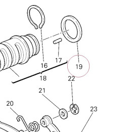 Thrust washer 45.2X49X1.0 066013060