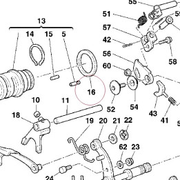 Thrust washer 45.2X49X0.3 066013062