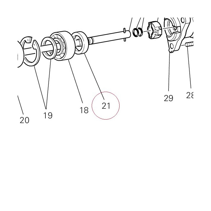 Spacer 25.2X33.7X2.8 066016145