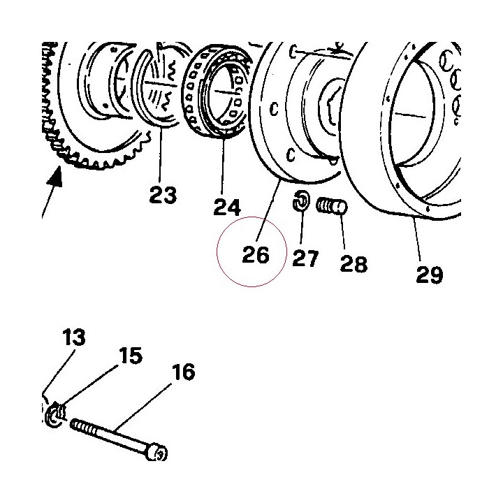 Flange 066046460
