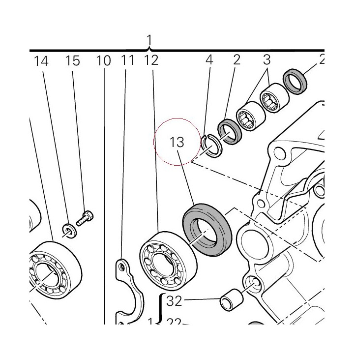 Oil seal 066049268