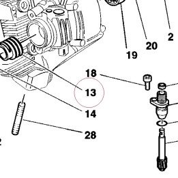 Revolution counter gears 066092160