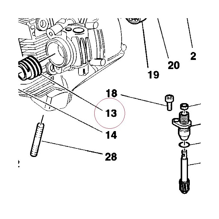 Revolution counter gears 066092160