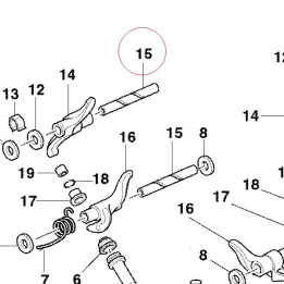 Rocker arm pin 066092240