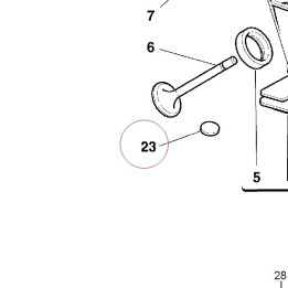 Vibration damper pad 067017395