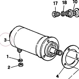 Complete starter motor 067050800