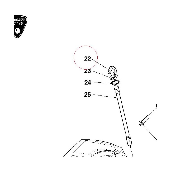Nut, flanged M10 067092010