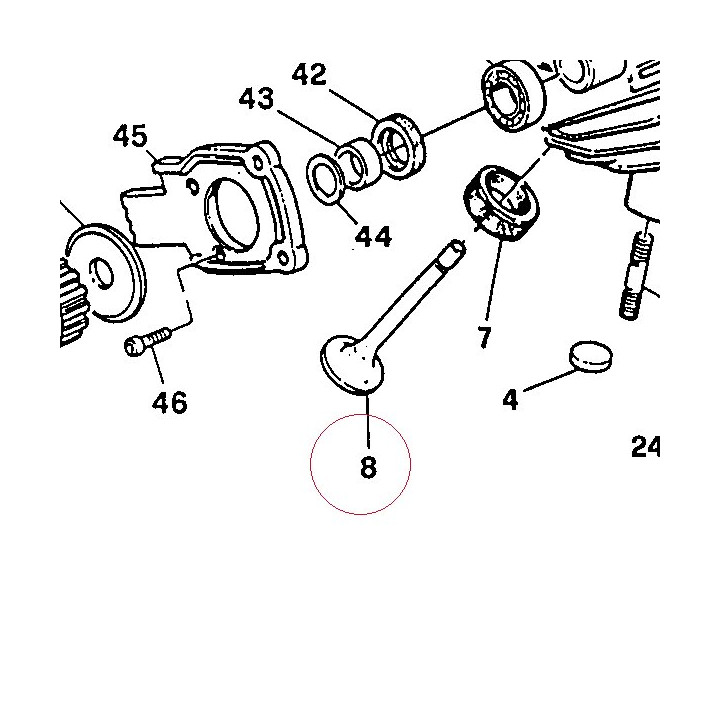 Intake valve 067092110