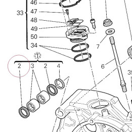 Oil seal 075549265