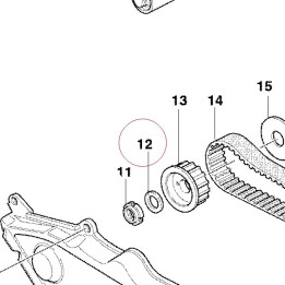 Washer 15.2X24X1 079769040