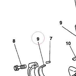 Half-bearing 11210101AA