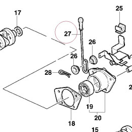 Control rod 11710321A