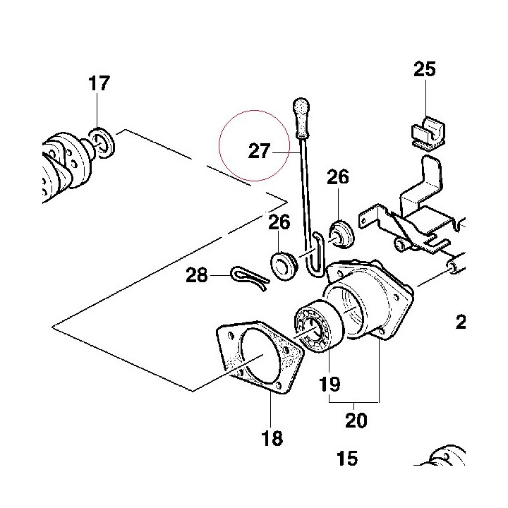 Control rod 11710321A