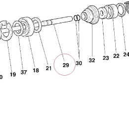 Clutch control rod 11710641B