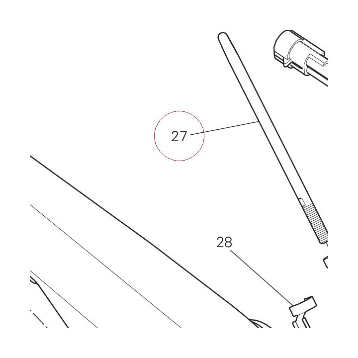Rod, brake 11711521AA
